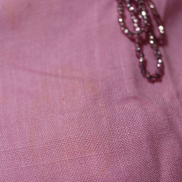 Ilsa Engel Vintage Pink Seashell 1950s Vintage Top 12 - Picture 13 of 16